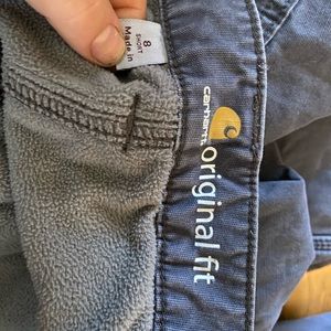 carhartt original fit fleece lined pants
